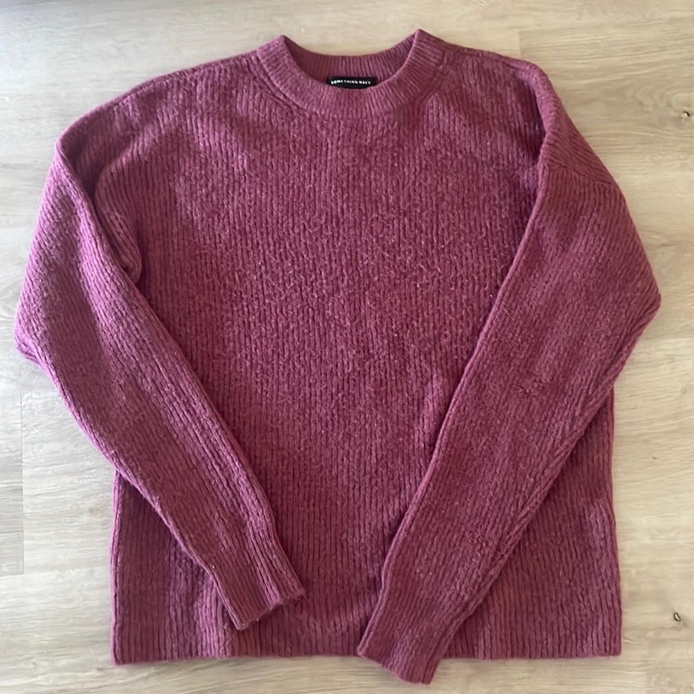 Something Navy Sweater